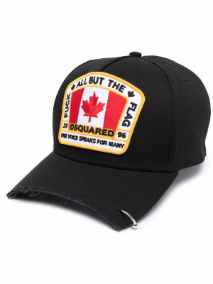

Logo-patch cap, Dsquared2 Logo-patch cap