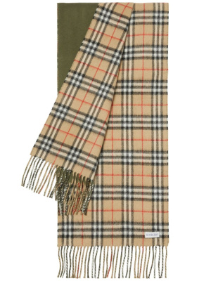 

Checkered cashmere scarf, Burberry Checkered cashmere scarf