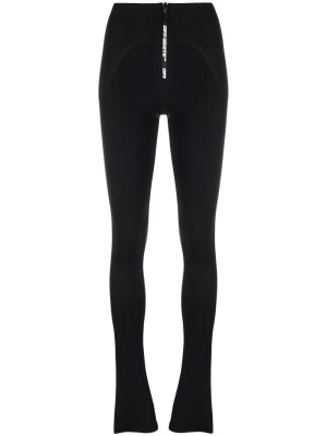 

Zip-up flared leggings, Off-White Zip-up flared leggings