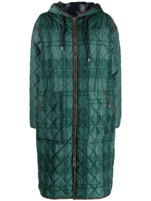 

Diamond-quilted parka coat, Woolrich Diamond-quilted parka coat