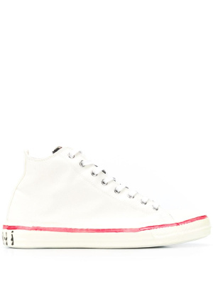 

High-top graffiti sneakers, Marni High-top graffiti sneakers