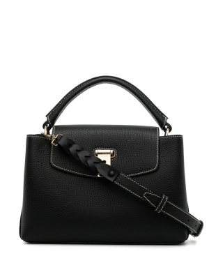 

Engraved-logo leather bag, Bally Engraved-logo leather bag