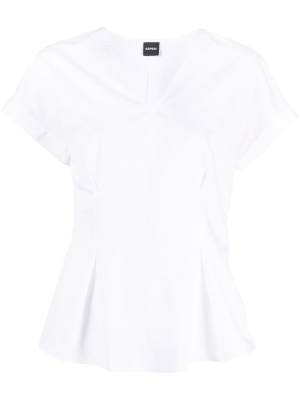

Cotton v-neck blouse, ASPESI Cotton v-neck blouse