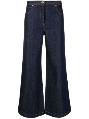 

Wide-leg flared jeans, ASPESI Wide-leg flared jeans