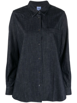 

Pointed-collar denim shirt, ASPESI Pointed-collar denim shirt