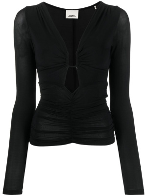 

V-neck long-sleeve top, ISABEL MARANT V-neck long-sleeve top