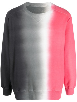 

Gradient fine-knit jumper, Sacai Gradient fine-knit jumper