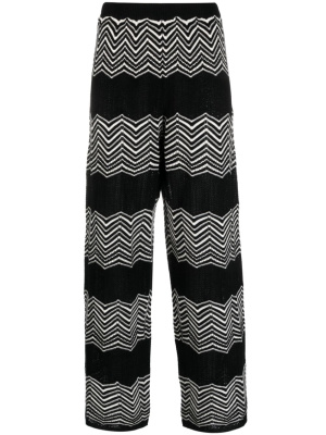 

Disco Sugar zigzag-print trousers, ERES Disco Sugar zigzag-print trousers