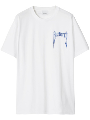 

Logo print cotton T-shirt, Burberry Logo print cotton T-shirt