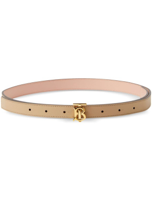 

Monogram-buckle reversible leather belt, Burberry Monogram-buckle reversible leather belt
