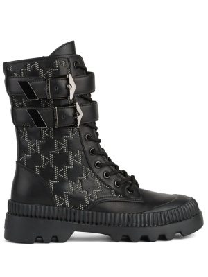 

Trekka leather ankle boots, Karl Lagerfeld Trekka leather ankle boots