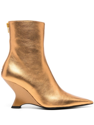 

90mm leather ankle boots, PINKO 90mm leather ankle boots
