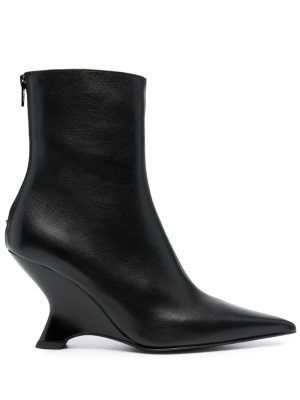 

90mm ankle leather boots, PINKO 90mm ankle leather boots