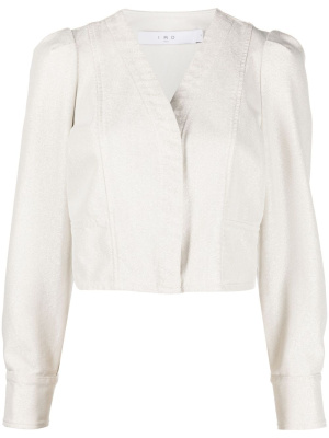 

Long-sleeve structured top, IRO Long-sleeve structured top