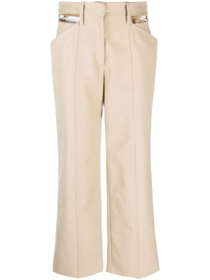 

Cut-out detail cropped trousers, IRO Cut-out detail cropped trousers