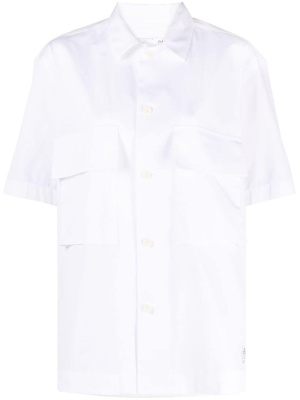 

Flap-pockets cotton shirt, Sacai Flap-pockets cotton shirt