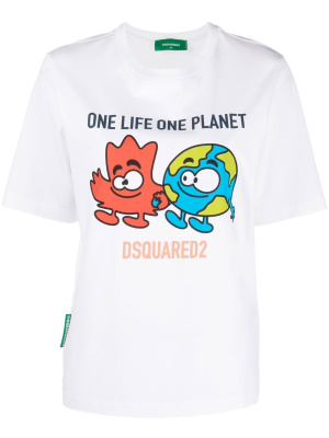 

One Life Buddies-print T-shirt, Dsquared2 One Life Buddies-print T-shirt