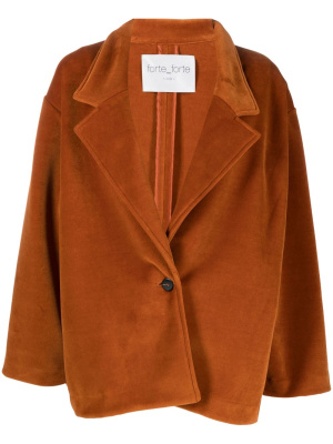 

Oversized drop-shoulder jacket, Forte Forte Oversized drop-shoulder jacket