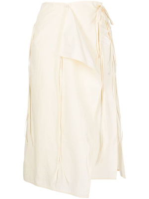 

Layered wrap midi skirt, Lemaire Layered wrap midi skirt