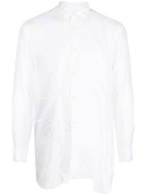 

Asymmetric semi-sheer shirt, Comme Des Garçons Shirt Asymmetric semi-sheer shirt