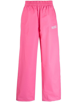 

Logo-print track pants, GANNI Logo-print track pants