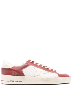 

Stardan panelled leather sneakers, Golden Goose Stardan panelled leather sneakers