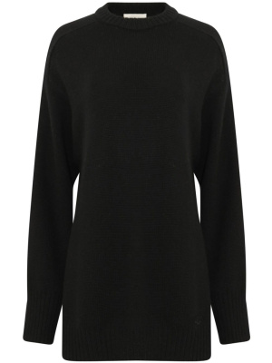 

Crew-neck wool-blend jumper, Loulou Studio Crew-neck wool-blend jumper