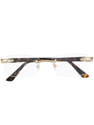 

CT0287O frameless glasses, Cartier Eyewear CT0287O frameless glasses