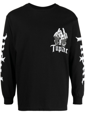 

X Tupac graphic-print sweatshirt, WACKO MARIA X Tupac graphic-print sweatshirt