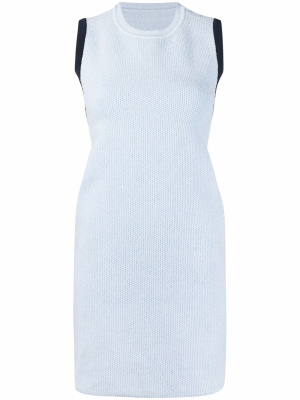 

Sorbetto contrast-trim knitted mini dress, Jacquemus Sorbetto contrast-trim knitted mini dress