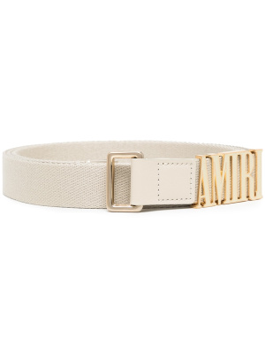 

Logo-plaque cotton belt, AMIRI Logo-plaque cotton belt