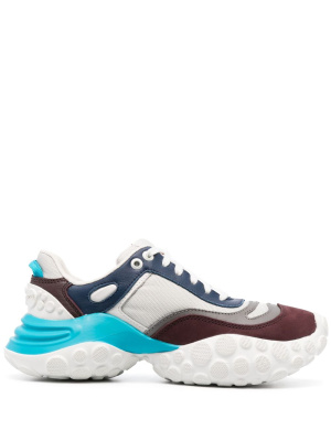 

Colour-block panelled leather sneakers, Camper Colour-block panelled leather sneakers