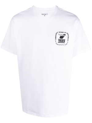 

Logo-print organic cotton T-shirt, Carhartt WIP Logo-print organic cotton T-shirt