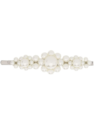 

Faux-pearl detail hair clip, Simone Rocha Faux-pearl detail hair clip