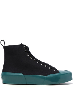 

Colour-block high-top sneakers, Jil Sander Colour-block high-top sneakers