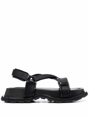 

Touch-strap flat sandals, Jil Sander Touch-strap flat sandals