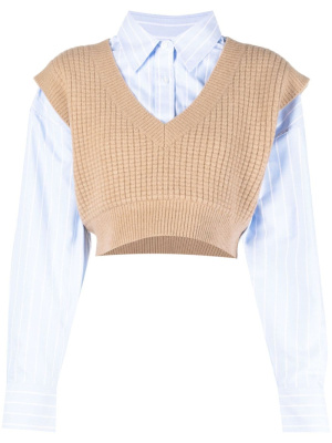 

Layered knitted vest, Alexander Wang Layered knitted vest