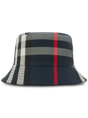 

Vintage Check-print bucket hat, Burberry Vintage Check-print bucket hat