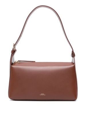 

Virginie leather shoulder bag, A.P.C. Virginie leather shoulder bag