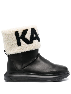 

Kapri Karl-logo ankle boots, Karl Lagerfeld Kapri Karl-logo ankle boots