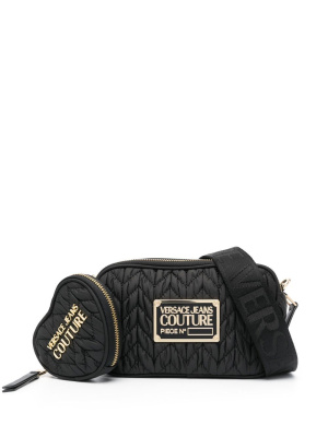 

Logo plaque cross body bag, Versace Jeans Couture Logo plaque cross body bag