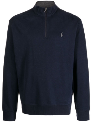 

Jersey quarter-zip pullover, Polo Ralph Lauren Jersey quarter-zip pullover