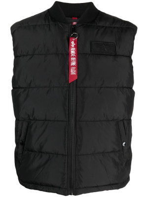 

Zipped padded vest, Alpha Industries Zipped padded vest