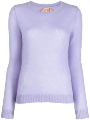 

Logo-patch cashmere jumper, Nº21 Logo-patch cashmere jumper