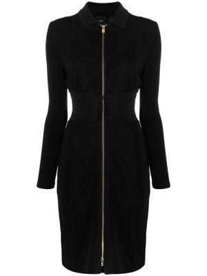 

Zip-front long-sleeve minidress, PINKO Zip-front long-sleeve minidress