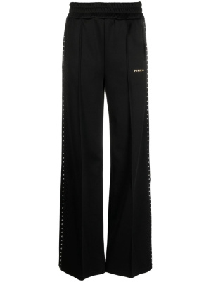 

Stud-embellished straight-leg trousers, PINKO Stud-embellished straight-leg trousers