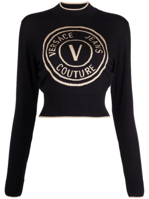 

Intarsia-knit wool jumper, Versace Intarsia-knit wool jumper