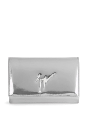 

Cleopatra leather clutch, Giuseppe Zanotti Cleopatra leather clutch