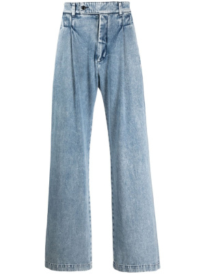 

Pleated wide-leg jeans, AMIRI Pleated wide-leg jeans