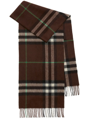 

Vintage Check fringed-detailing scarf, Burberry Vintage Check fringed-detailing scarf